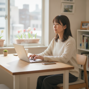 在宅で月20万円を目指す主婦の方へ。札幌のわたしが経験した現実的な最初の一歩❄️🌷