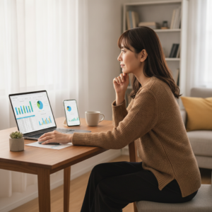 主婦の在宅ワーク検討：メルオペとチャットレディをデータから分析する私の見解 📊