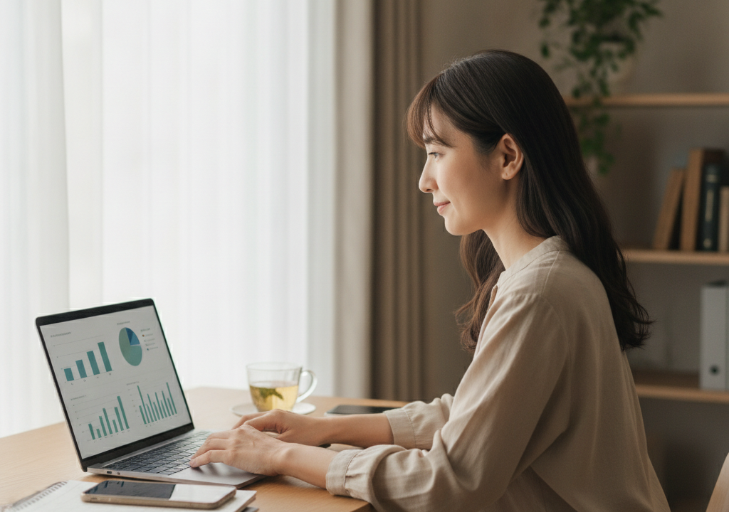 初心者主婦向け：在宅メルオペで月20万円を目指す、冷静なデータ分析と私の経験談📊